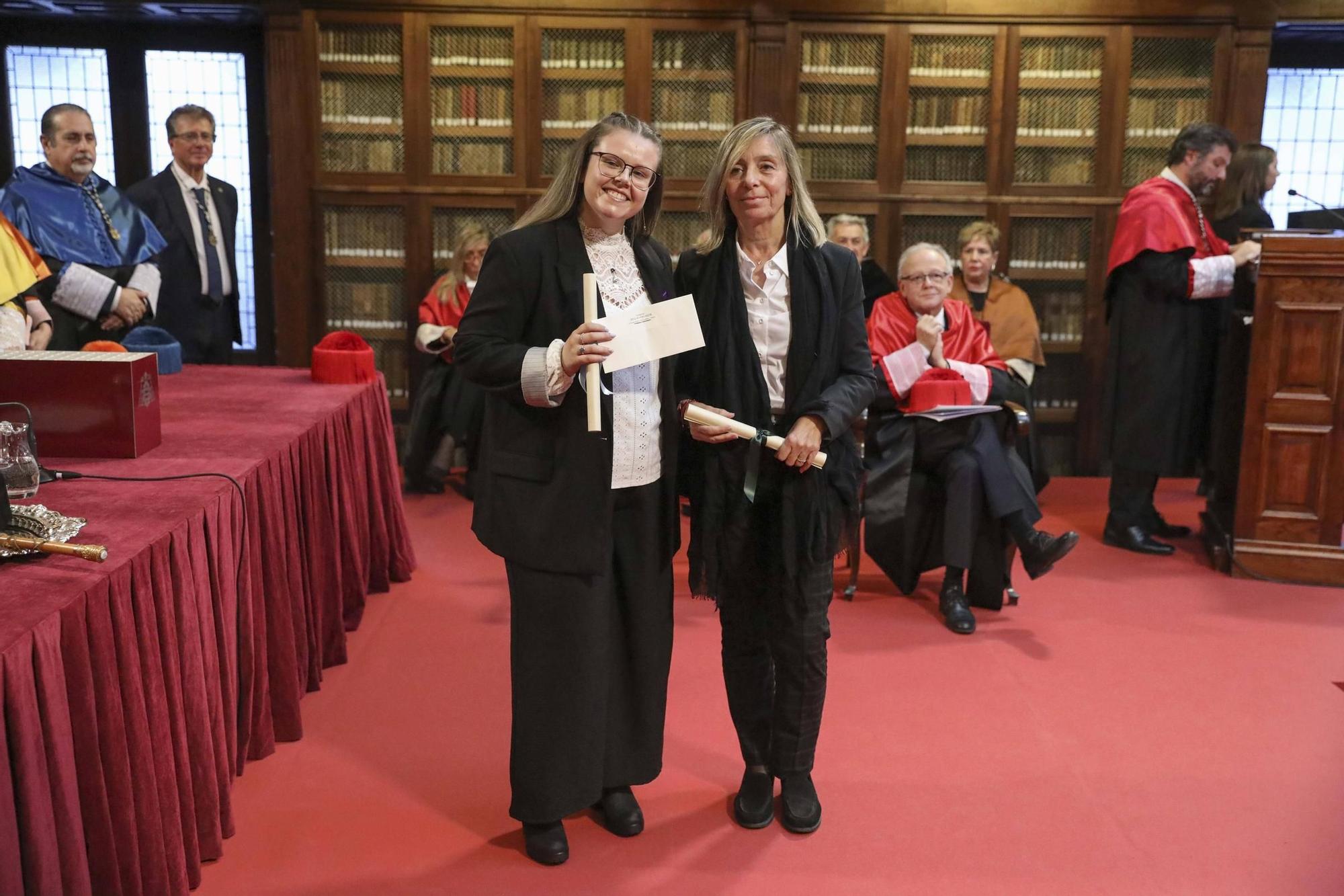 En imágenes: Así fue la entrega de premios a los mejores expedientes de la Universidad de Oviedo 2024