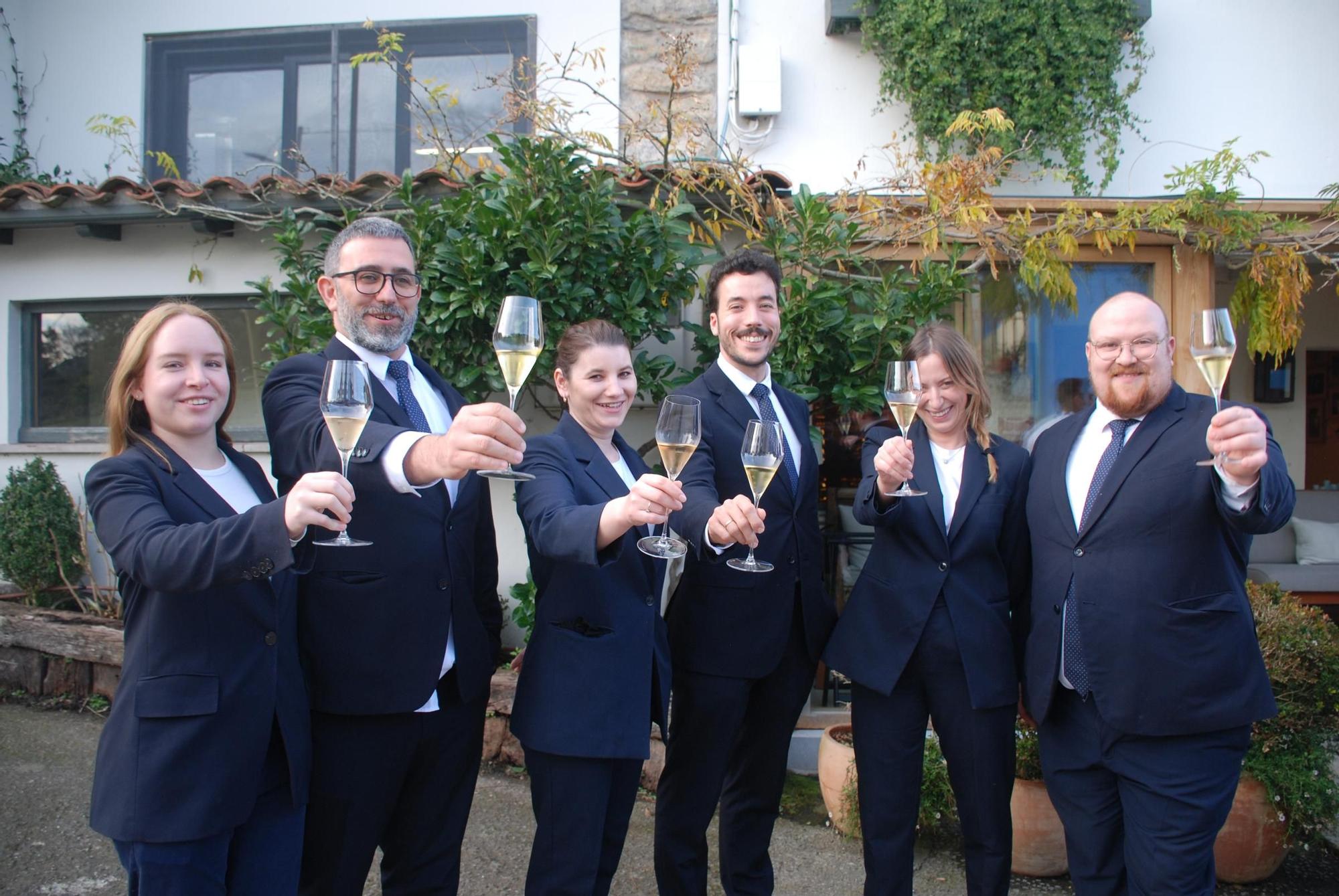 La celebración en Casa Marcial por la tercera estrella Michelin