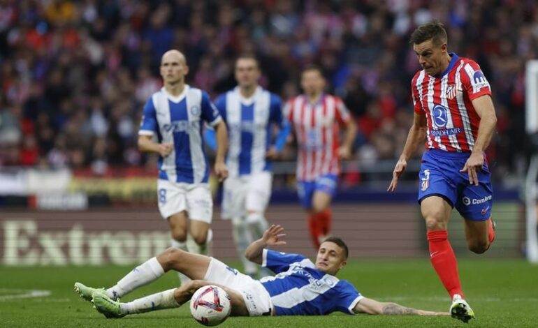 Resumen, goles y highlights del Atlético de Madrid 2-1 Alavés de la jornada 14 de LaLiga EA Sports