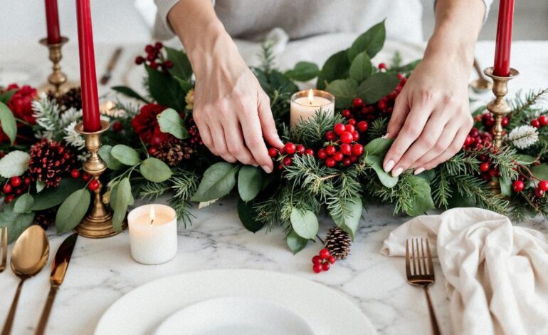 NAVIDAD PLANTAS ROJAS | Más allá de la flor de Pascua: plantas rojas que debes incluir en tu decoración navideña