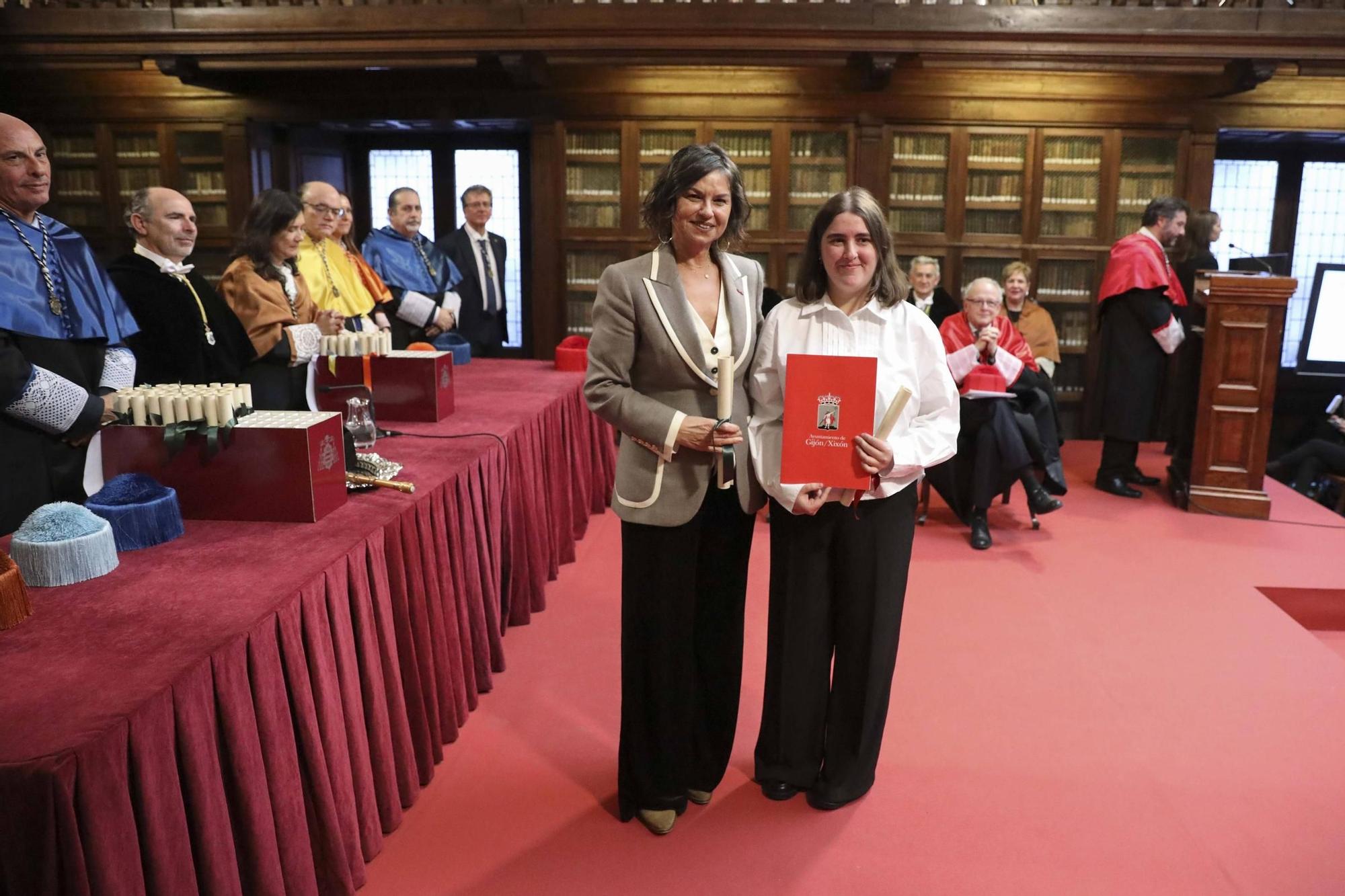 En imágenes: Así fue la entrega de premios a los mejores expedientes de la Universidad de Oviedo 2024