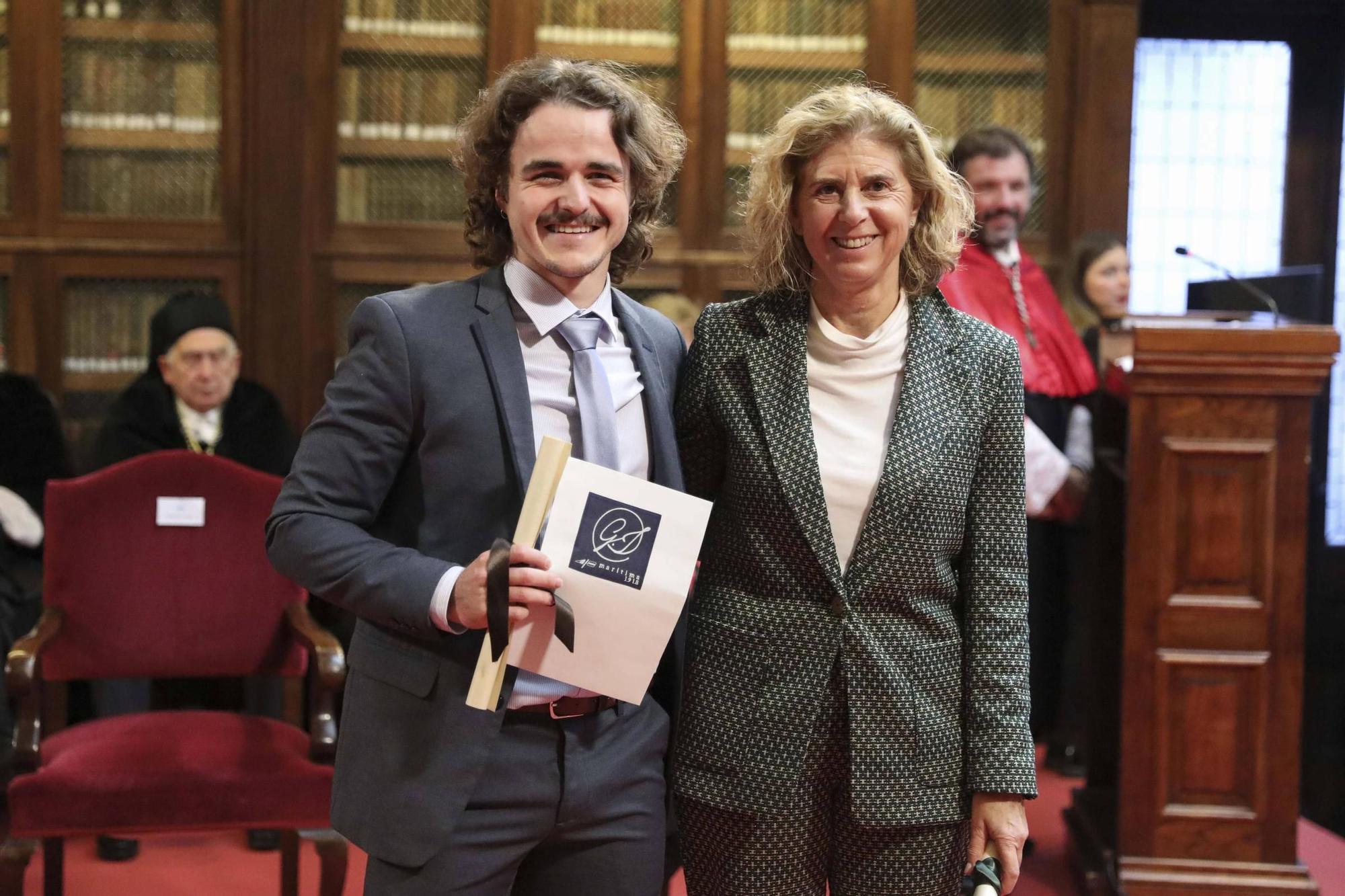 En imágenes: Así fue la entrega de premios a los mejores expedientes de la Universidad de Oviedo 2024