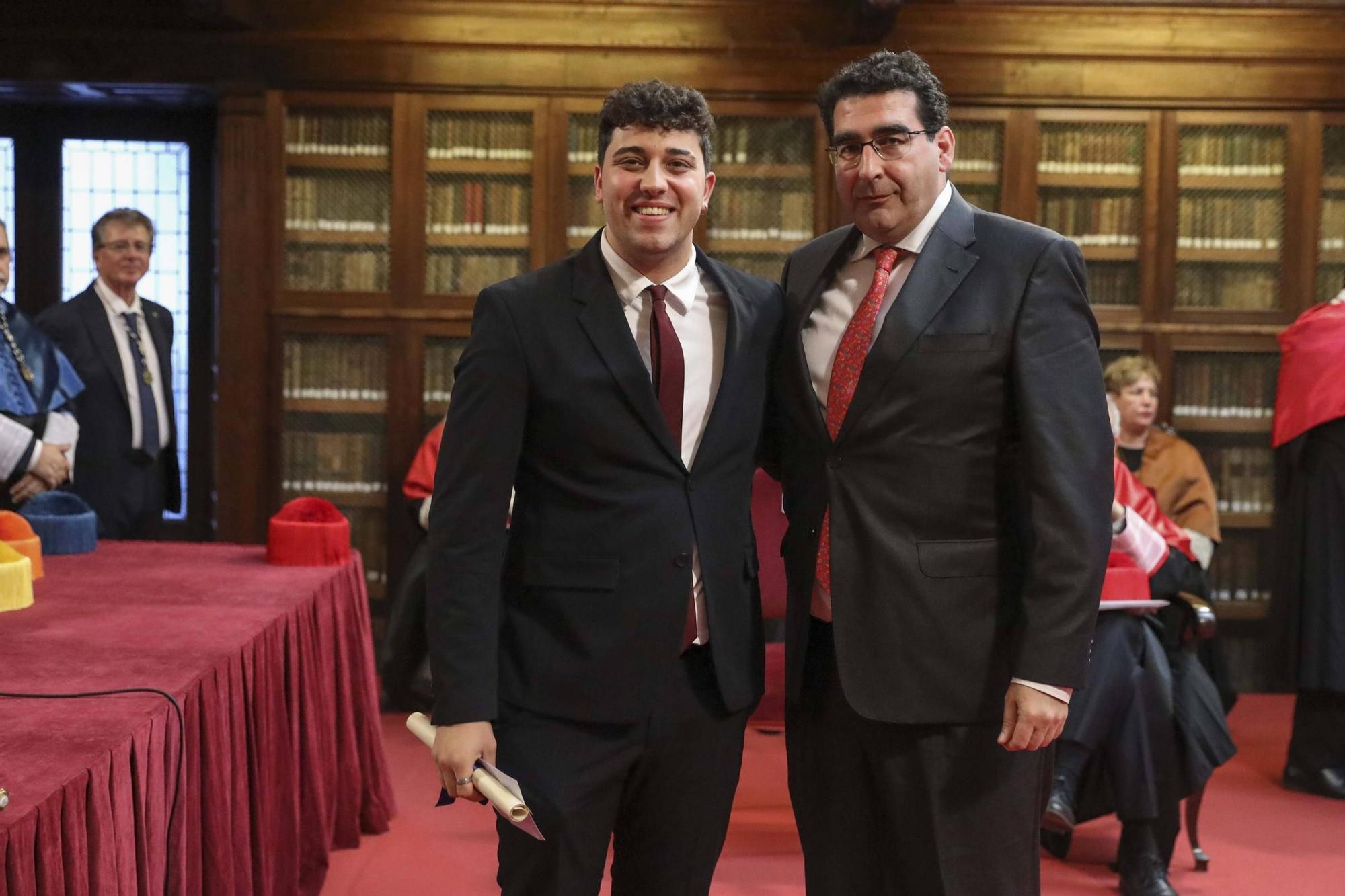 En imágenes: Así fue la entrega de premios a los mejores expedientes de la Universidad de Oviedo 2024