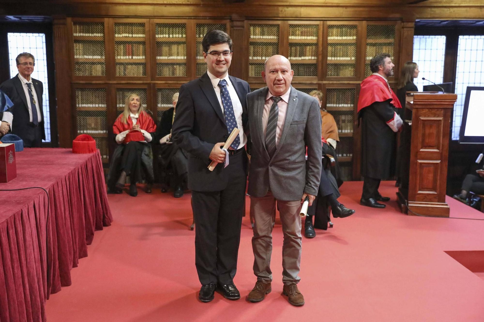 En imágenes: Así fue la entrega de premios a los mejores expedientes de la Universidad de Oviedo 2024