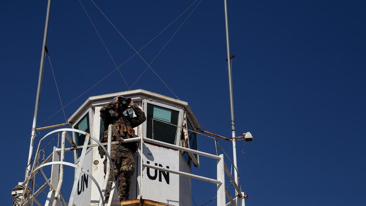 Heridos cuatro cascos azules italianos en el sur del Líbano por un presunto misil de Hizbulá