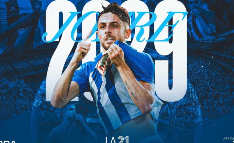 Espanyol: Jofre renueva hasta 2029