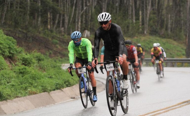 Scaloni muestra su clase en el Gran Fondo 7 Lagos