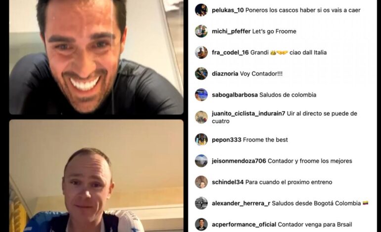 Contador se impone a Froome en “un último baile” que ya es historia del ciclismo virtual