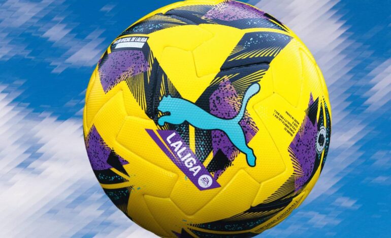 El nuevo balón de LaLiga para los partidos de baja visibilidad