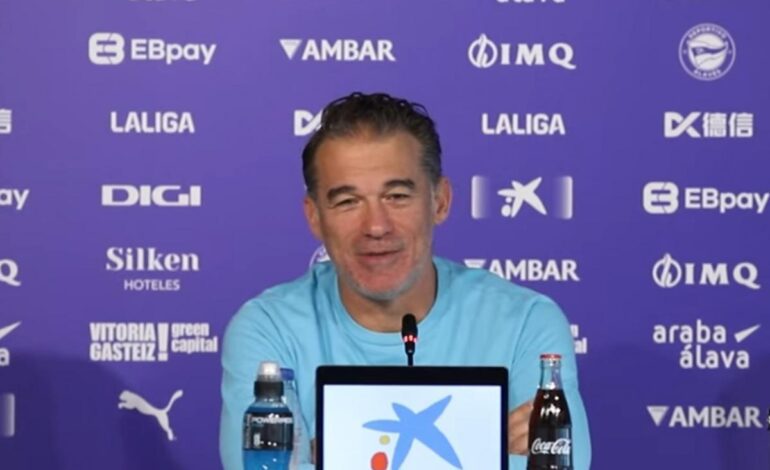 Alavés: Luis García Plaza: “Este equipo va a seguir en Primera División y va a ser conmigo de entrenador”