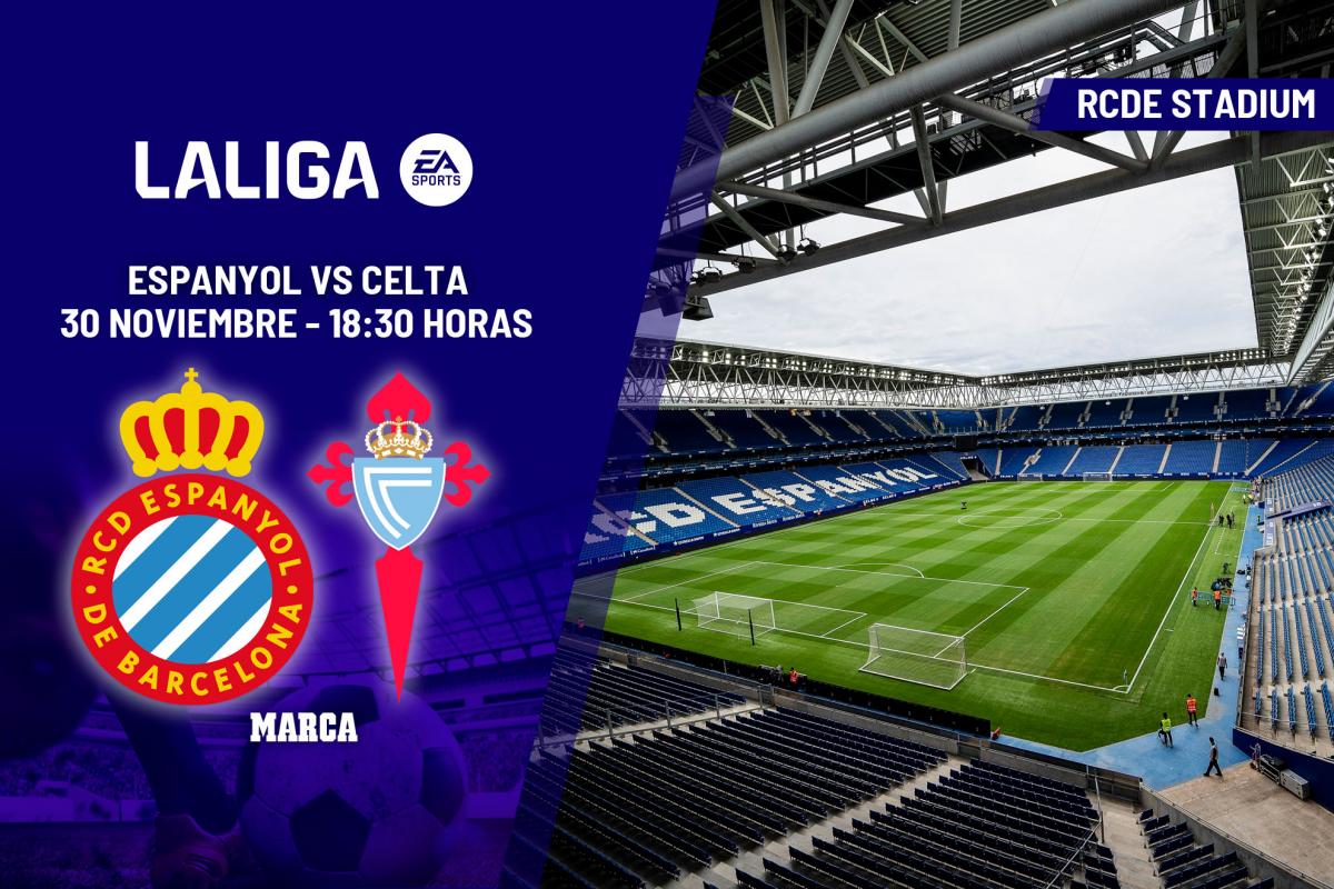 Espanyol – Celta: horario y dónde ver en TV el partido de LaLiga EA Sports