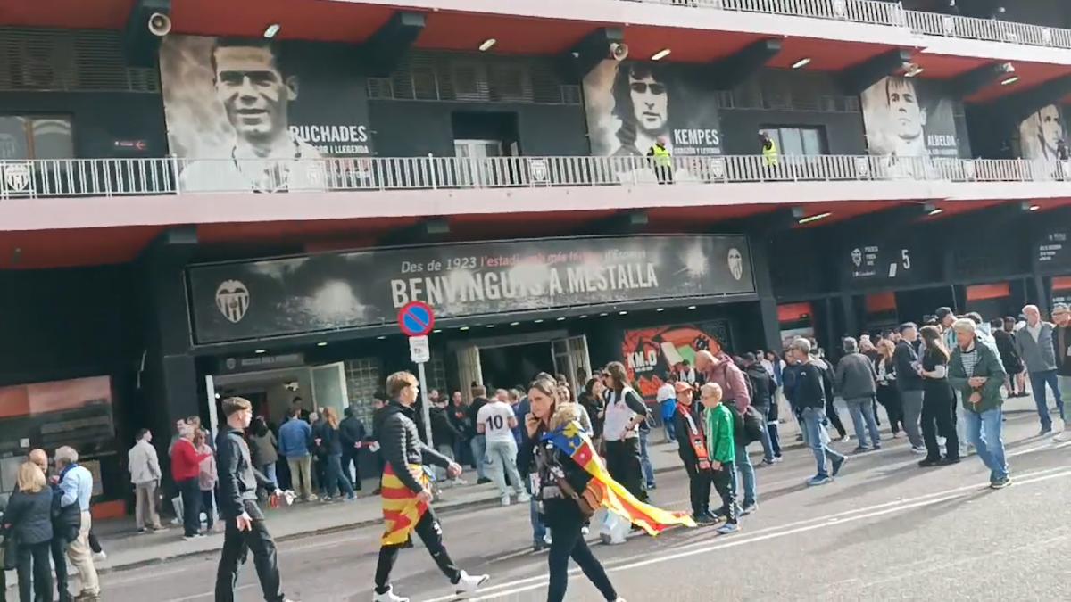 Valencia: Mestalla, con un nudo en la garganta