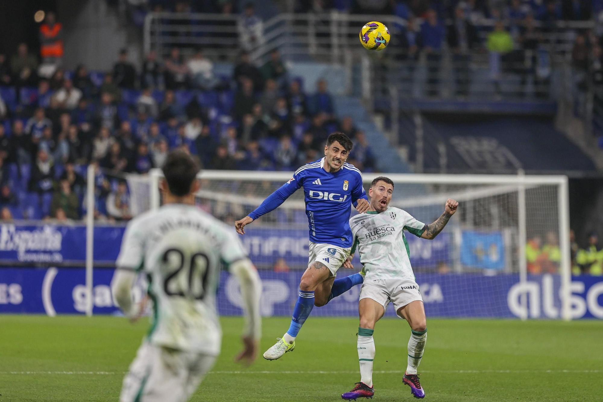 Así fue la derrota del Real Oviedo en Tartiere ante el Huesca