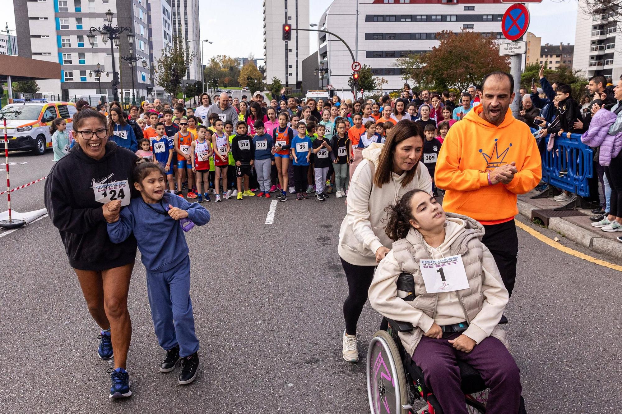 EN FOTOS: Carrera contra el síndrome de Rett en La Corredoria