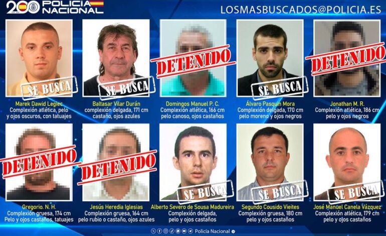 DETENIDO LOS MÁS BUSCADOS | Detenido uno de los diez fugitivos más buscados, un asesino huido desde hace 10 años