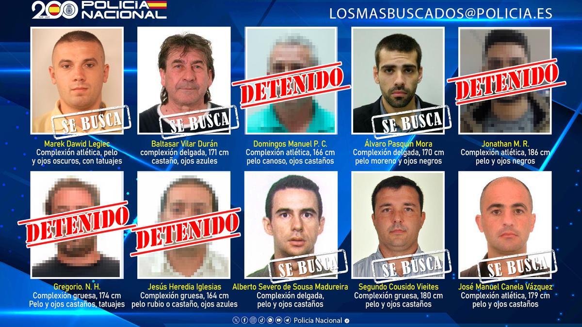 DETENIDO LOS MÁS BUSCADOS | Detenido uno de los diez fugitivos más buscados, un asesino huido desde hace 10 años