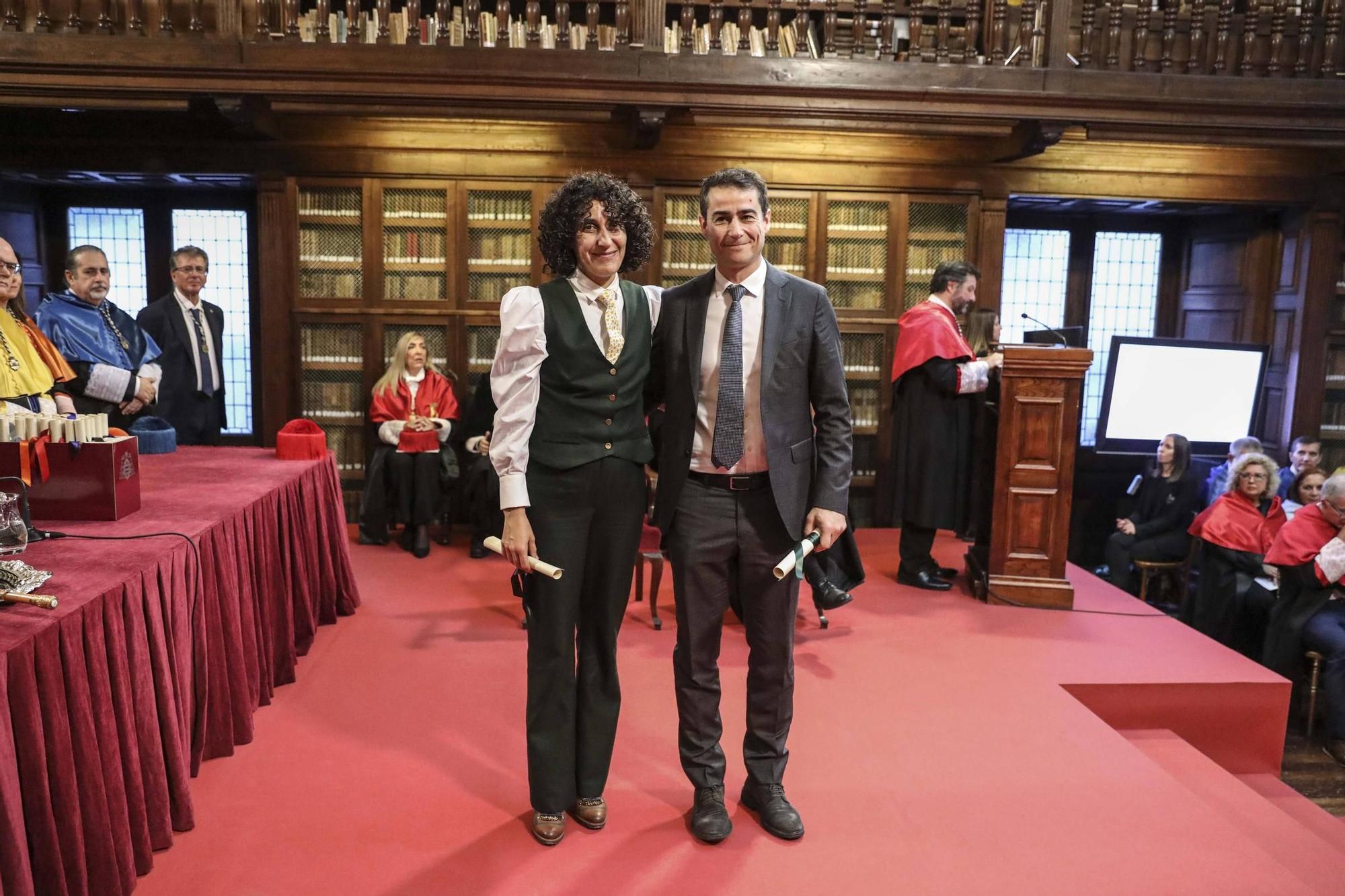 En imágenes: Así fue la entrega de premios a los mejores expedientes de la Universidad de Oviedo 2024