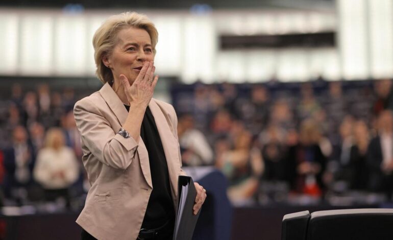 El Parlamento Europeo aprueba la Comisión de Von der Leyen con el voto en contra del PP español