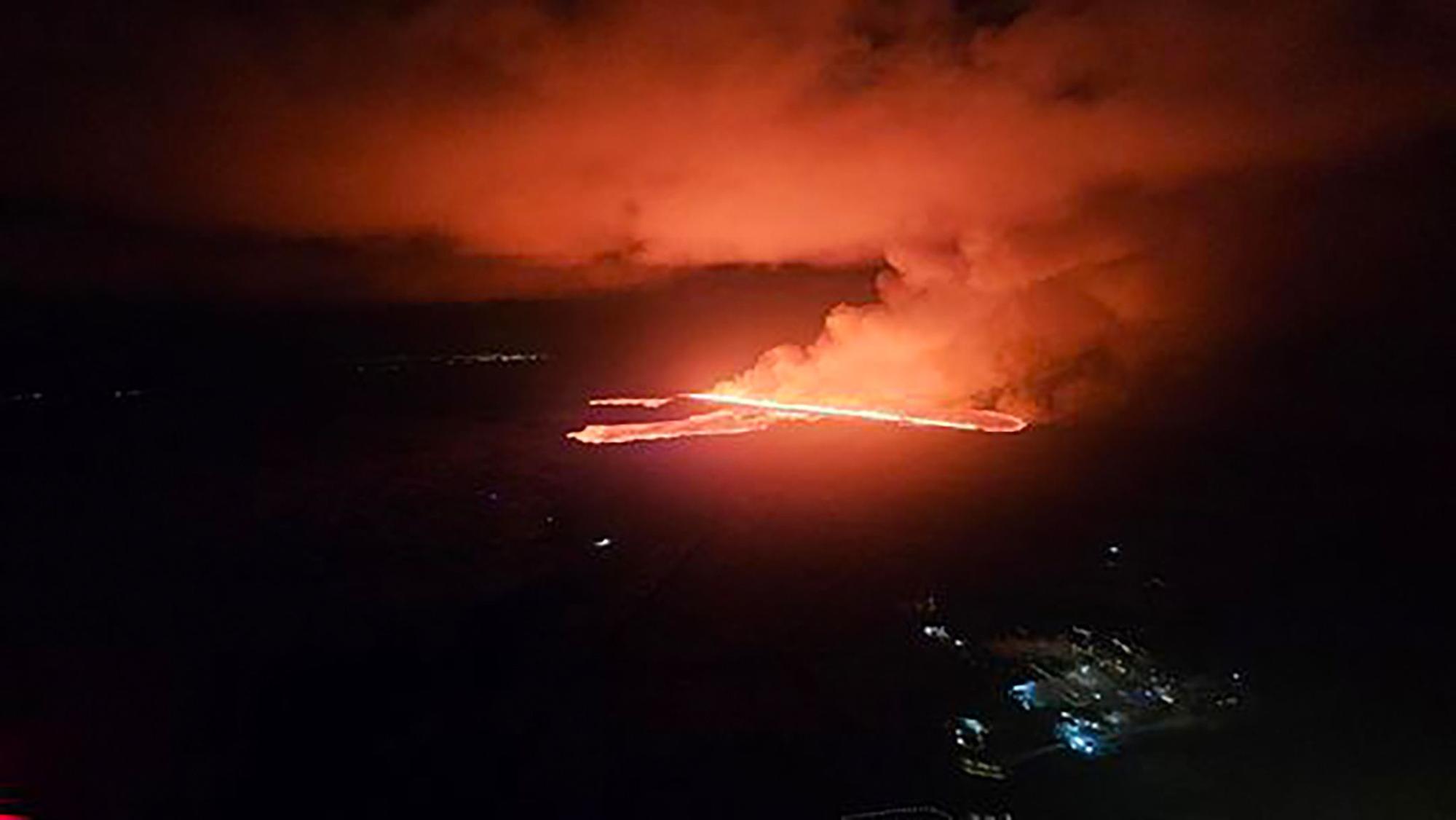 Islandia sufre la séptima erupción volcánica en el último año