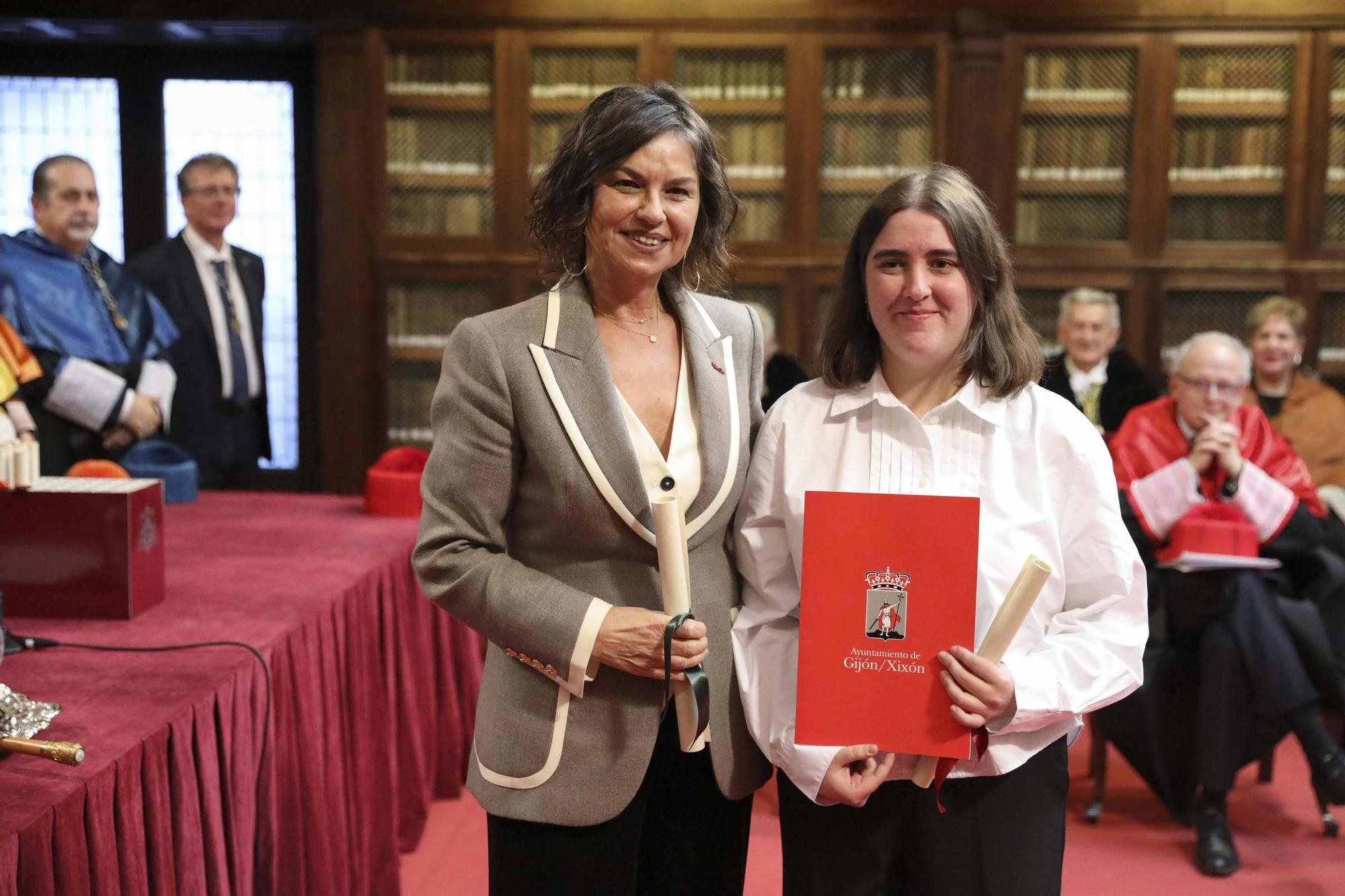 En imágenes: Así fue la entrega de premios a los mejores expedientes de la Universidad de Oviedo 2024