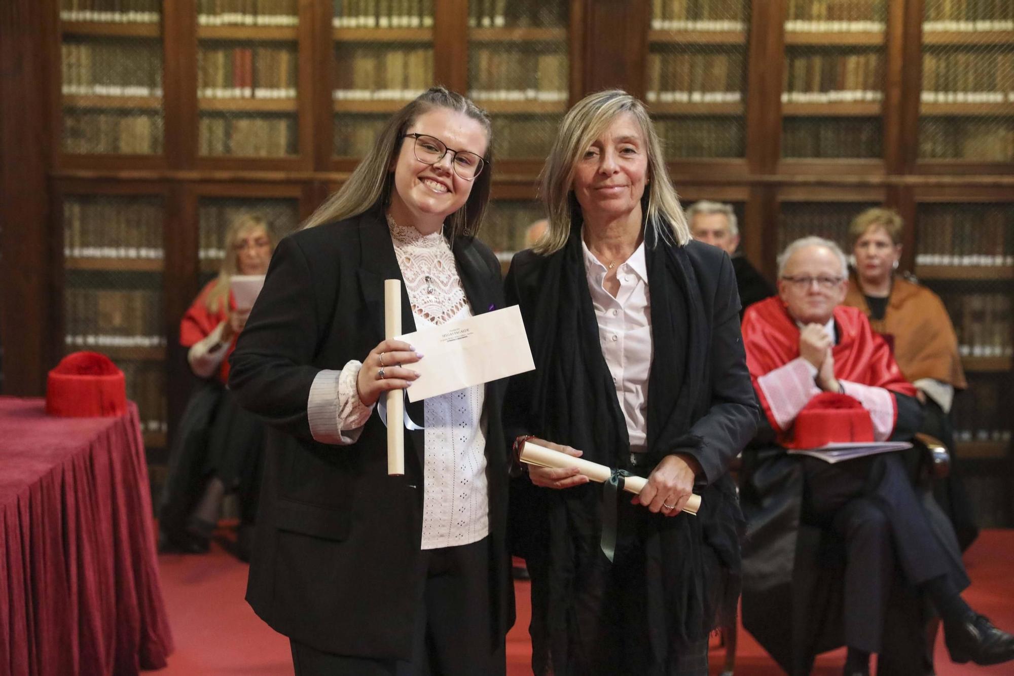 En imágenes: Así fue la entrega de premios a los mejores expedientes de la Universidad de Oviedo 2024