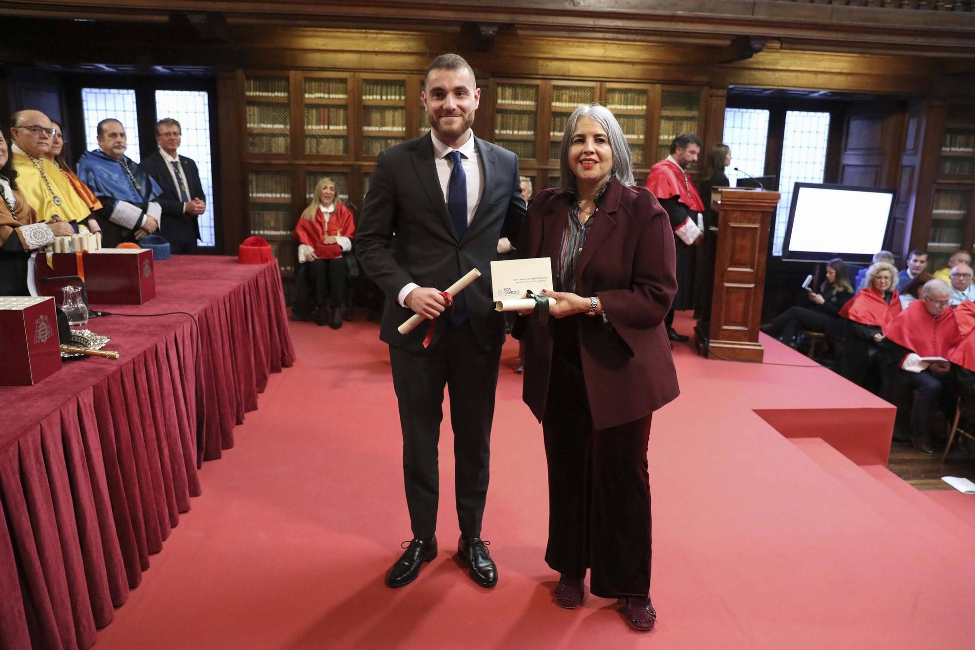 En imágenes: Así fue la entrega de premios a los mejores expedientes de la Universidad de Oviedo 2024