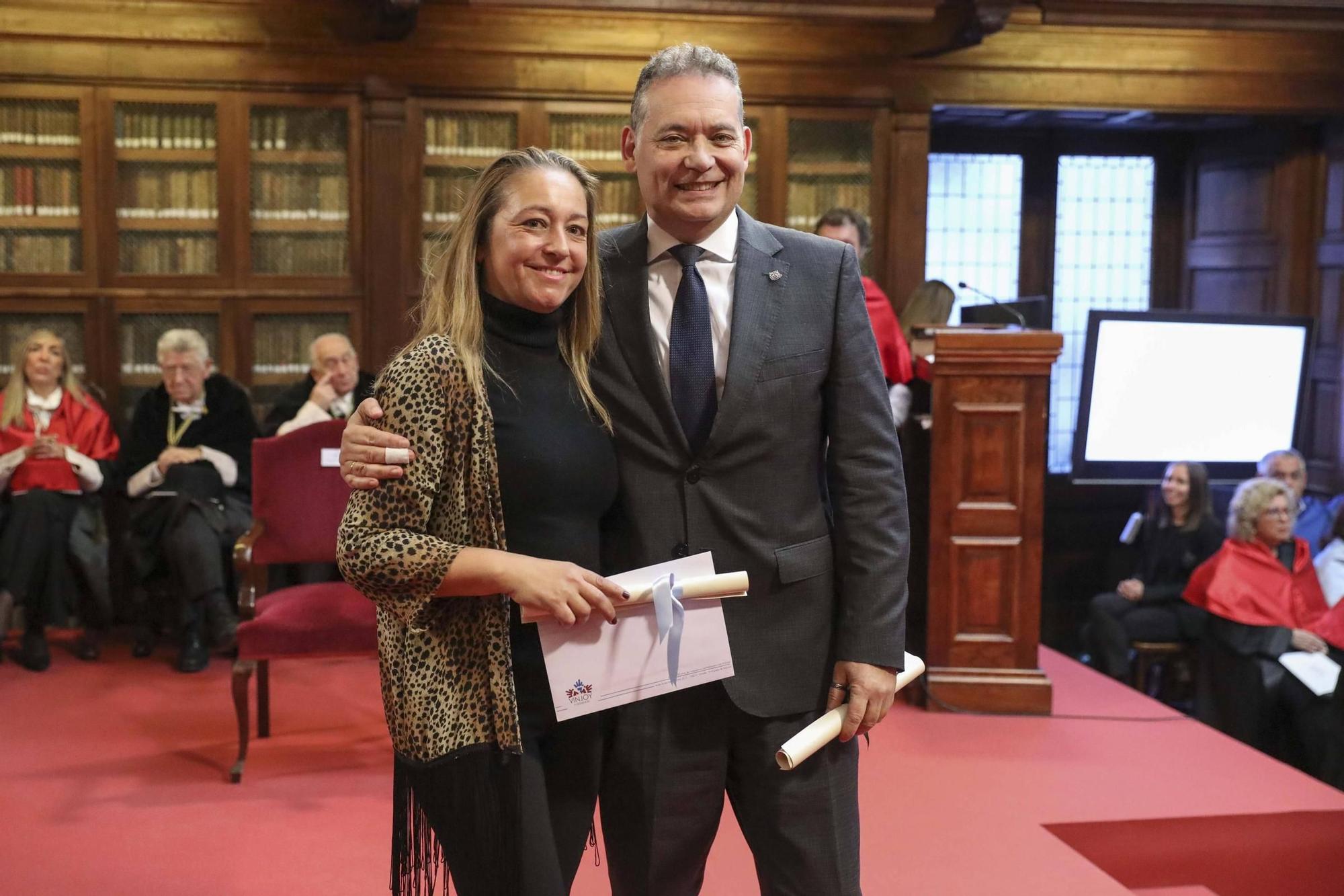 En imágenes: Así fue la entrega de premios a los mejores expedientes de la Universidad de Oviedo 2024