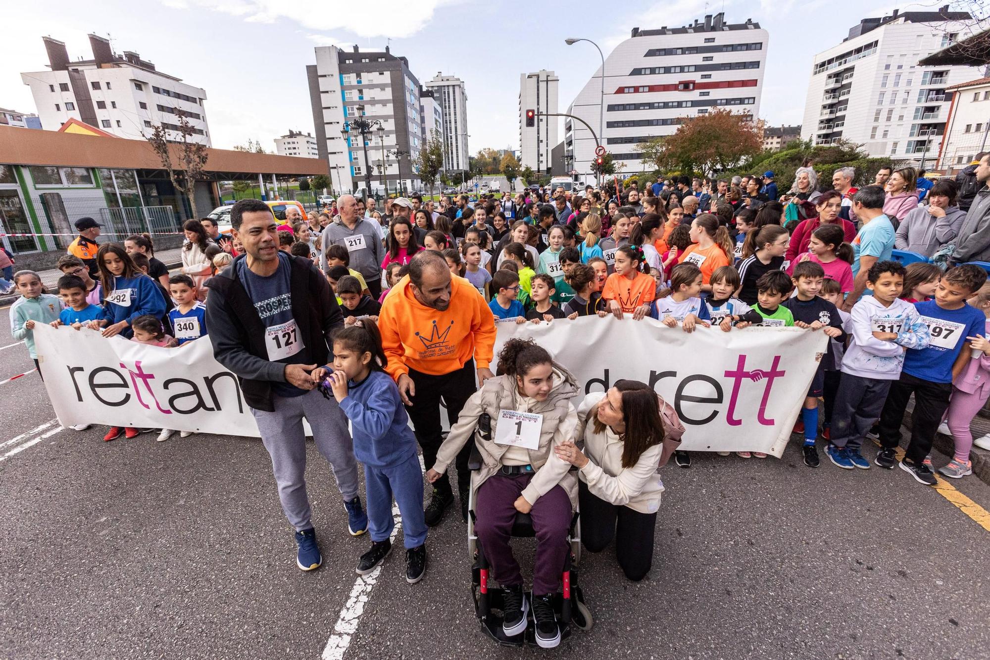 EN FOTOS: Carrera contra el síndrome de Rett en La Corredoria