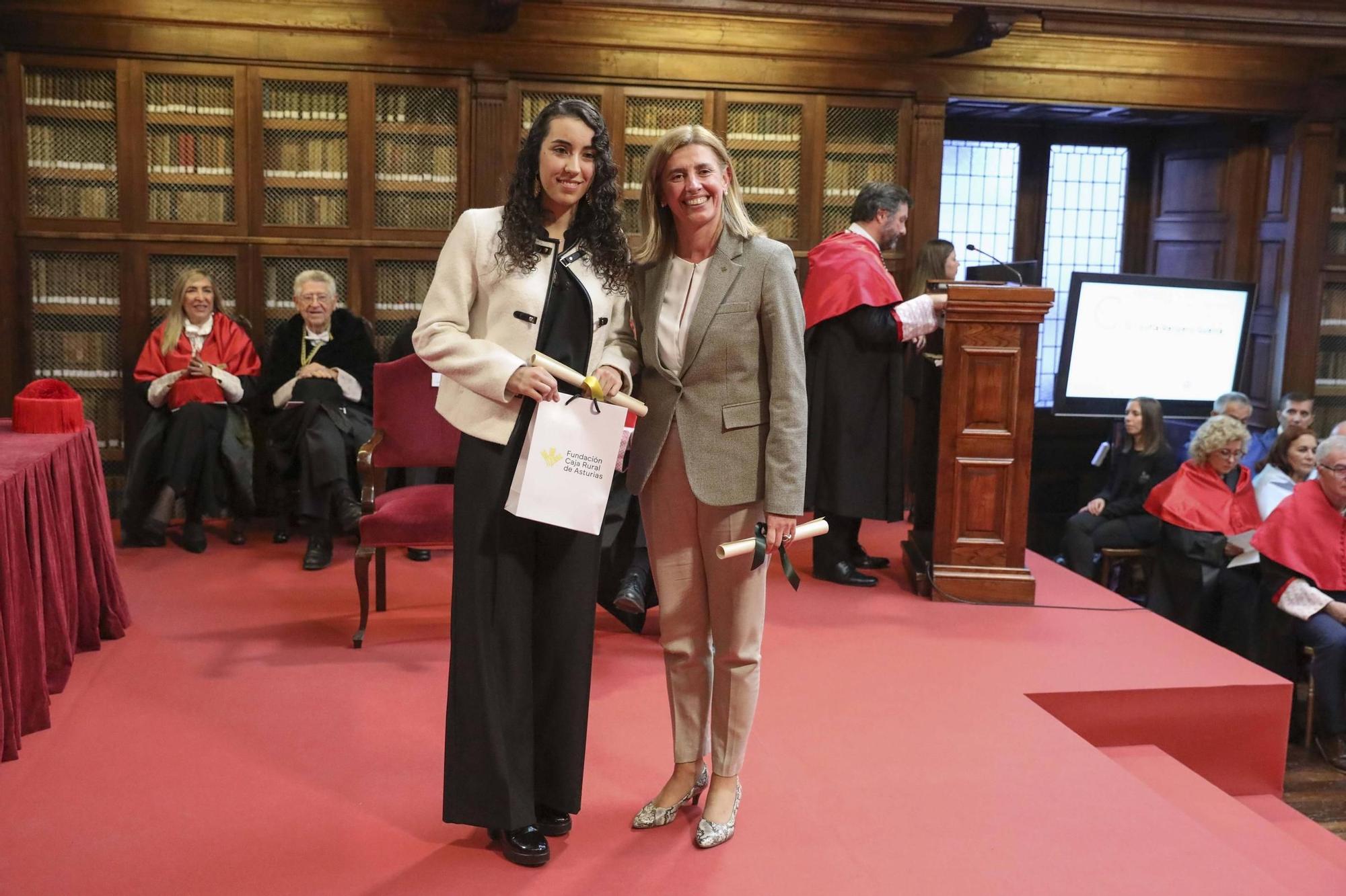 En imágenes: Así fue la entrega de premios a los mejores expedientes de la Universidad de Oviedo 2024