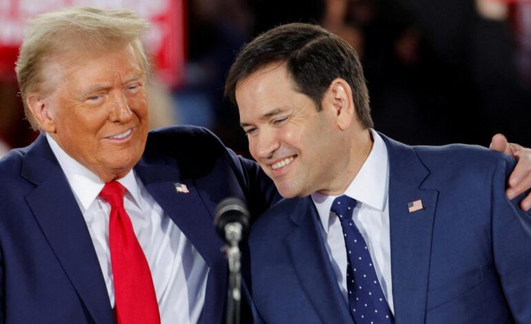 Donald Trump ofrece la cartera de Secretario de Estado al senador Marco Rubio