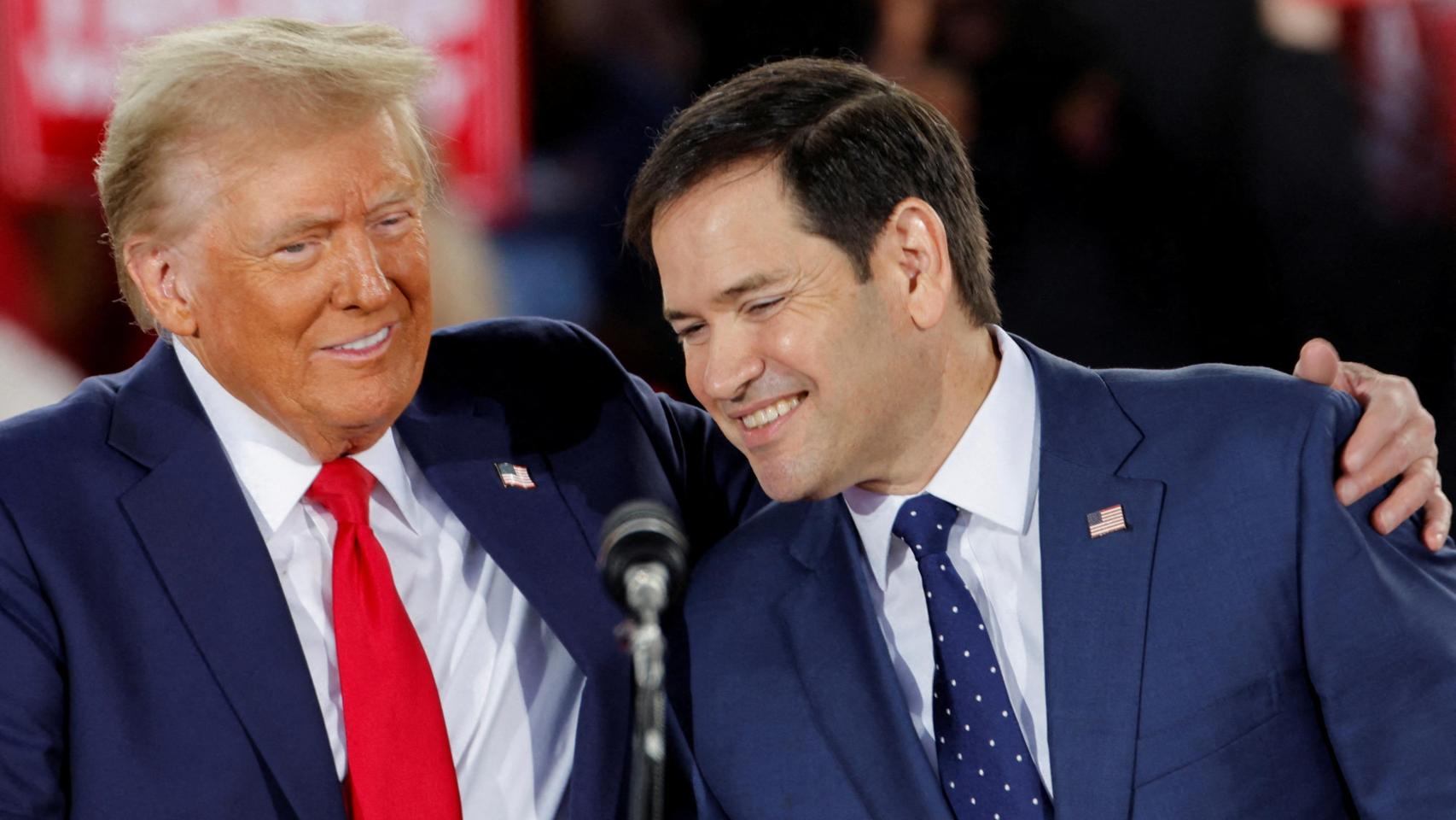 Donald Trump ofrece la cartera de Secretario de Estado al senador Marco Rubio