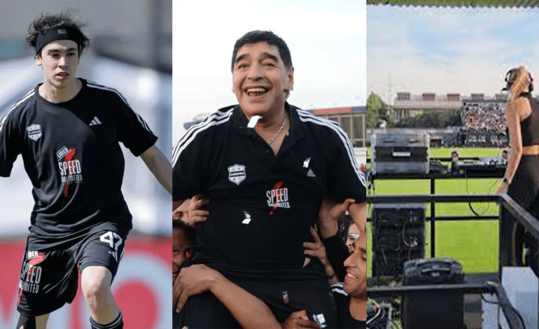 Deportivo Riestra, el equipo argentino de 1ª en el que debutó un streamer, apoyado por Maradona y que entrena con DJ