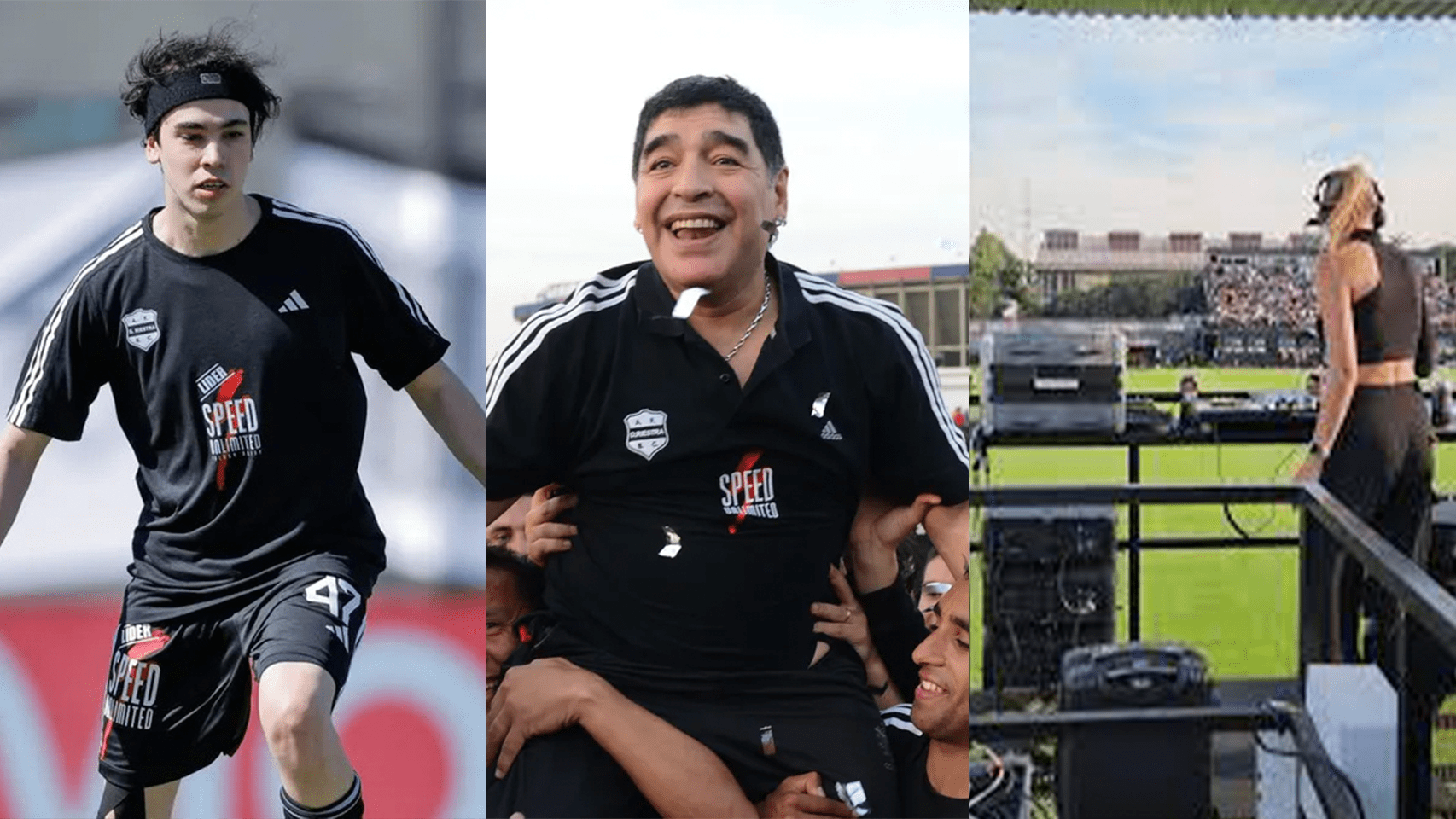 Deportivo Riestra, el equipo argentino de 1ª en el que debutó un streamer, apoyado por Maradona y que entrena con DJ