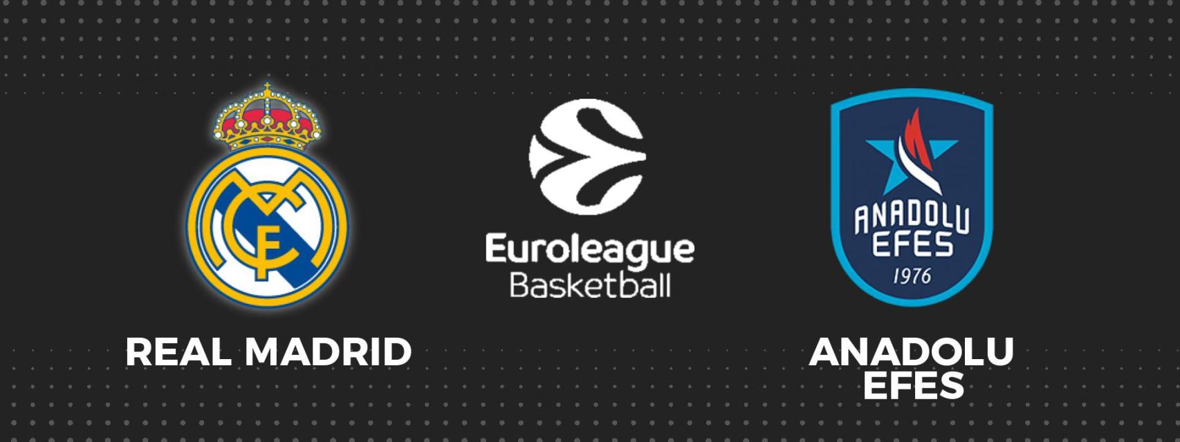 Real Madrid – Anadolu Efes, Euroliga de baloncesto en directo: resultado y estadísticas del partido en vivo