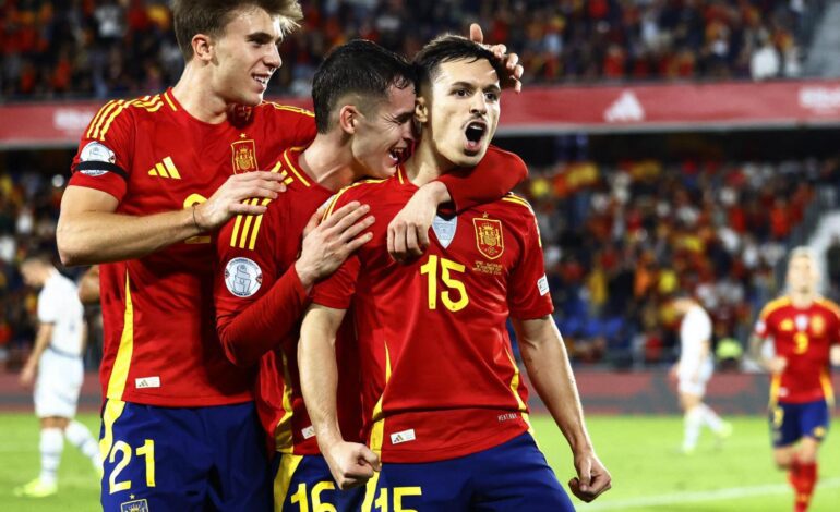 España 3 – 2 Suiza: Bryan Zaragoza ajusticia a Suiza y pone el broche de oro para la Selección en la fase de grupos de la Nations League