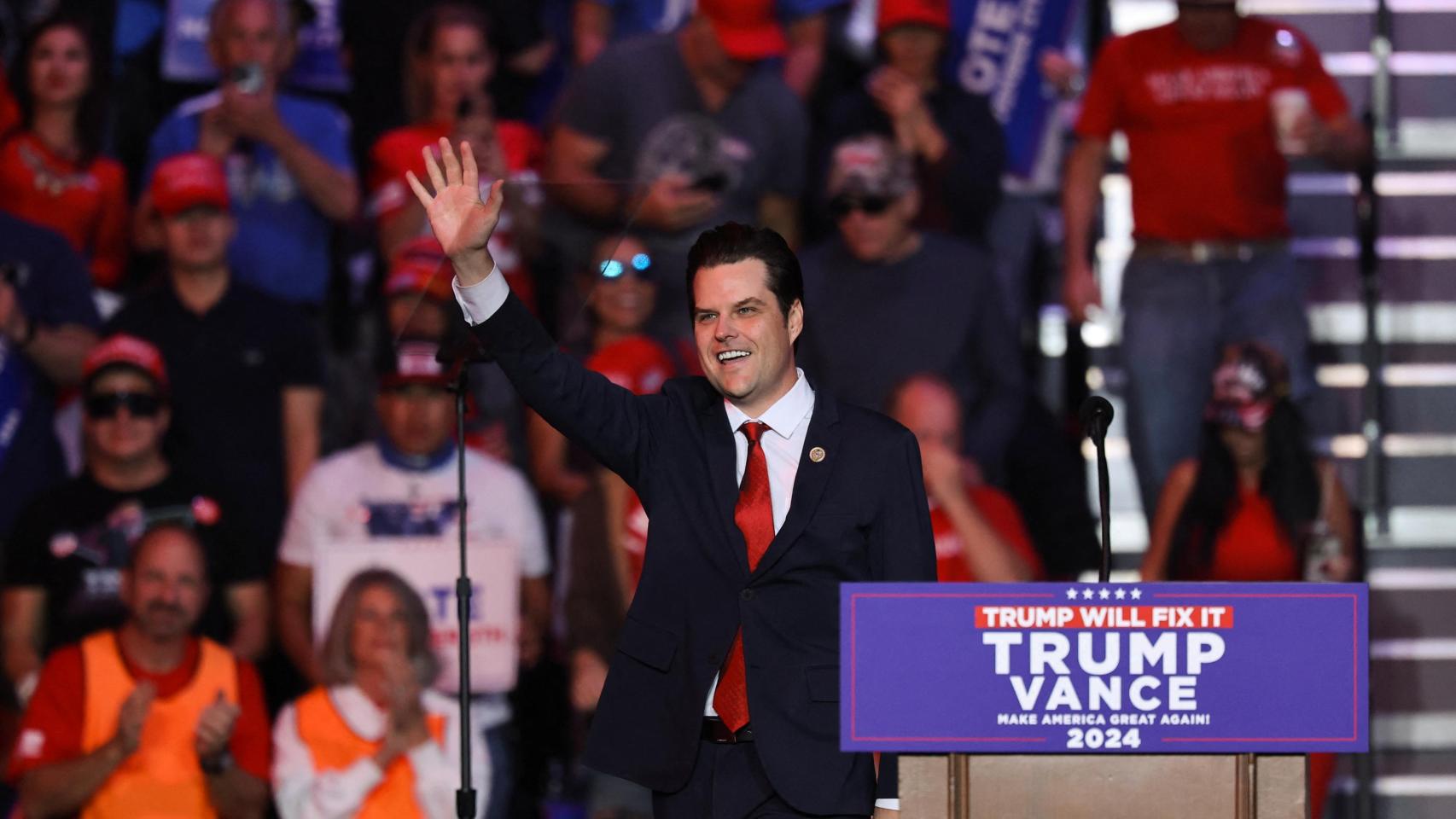 Matt Gaetz, el elegido de Trump para ser fiscal general de EEUU, renuncia al puesto acorralado por los escándalos sexuales