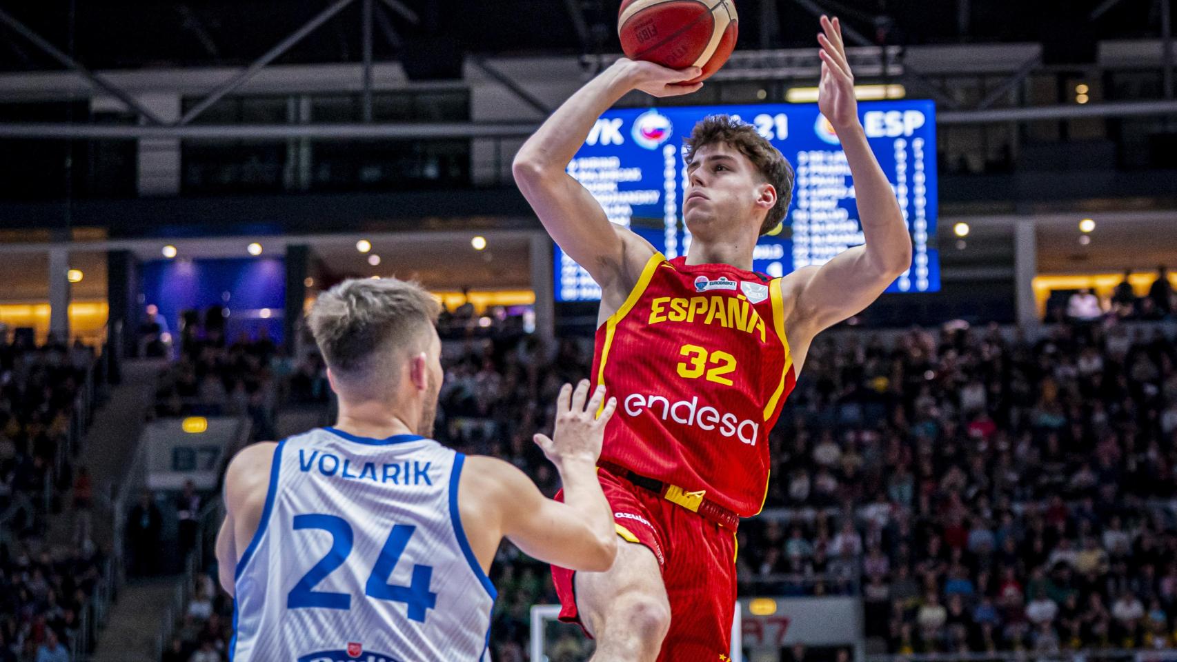 España da el primer paso en la clasificación para el Eurobasket tras ganar a Eslovaquia en dos prórrogas en un final agónico