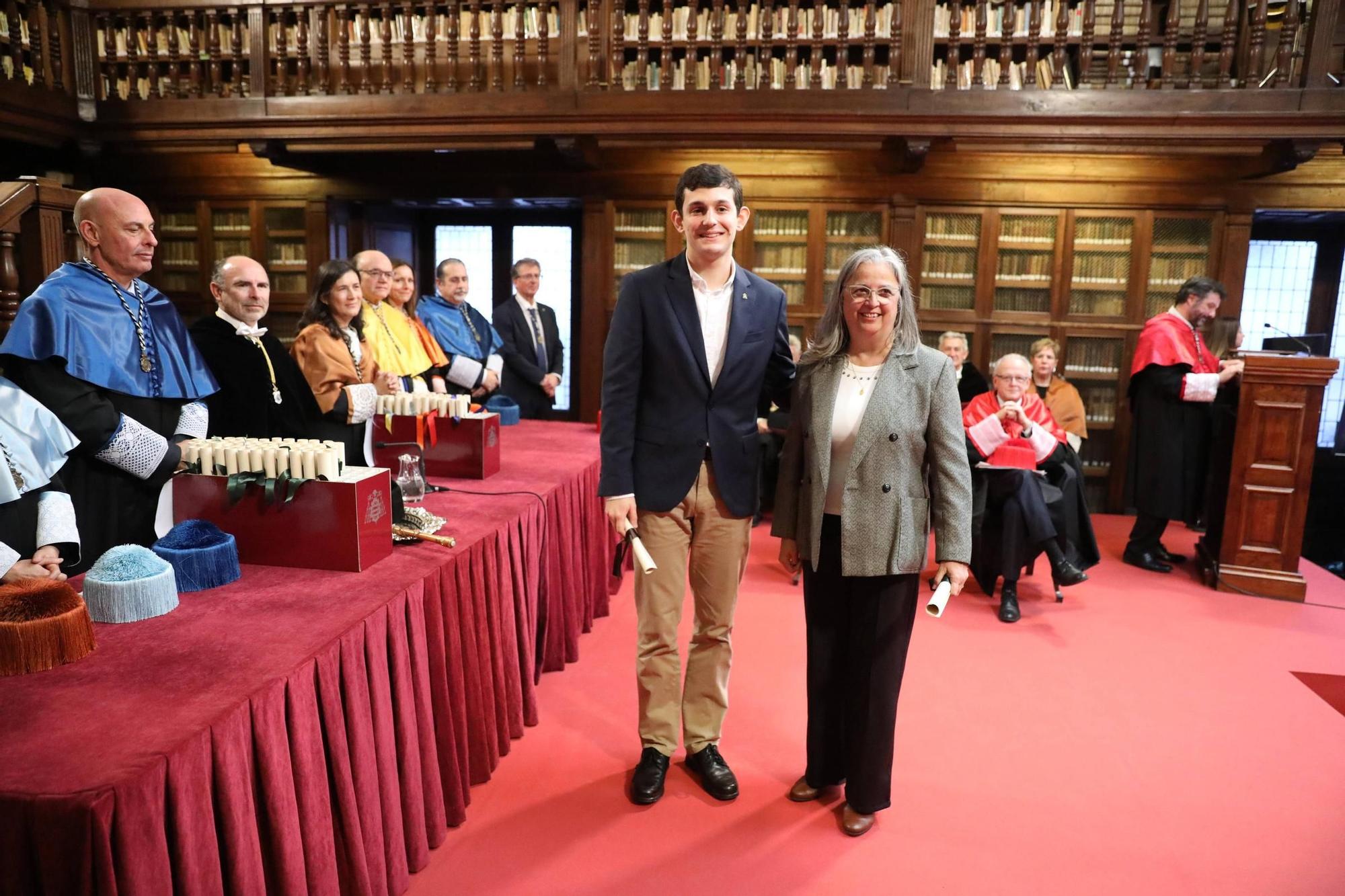 En imágenes: Así fue la entrega de premios a los mejores expedientes de la Universidad de Oviedo 2024