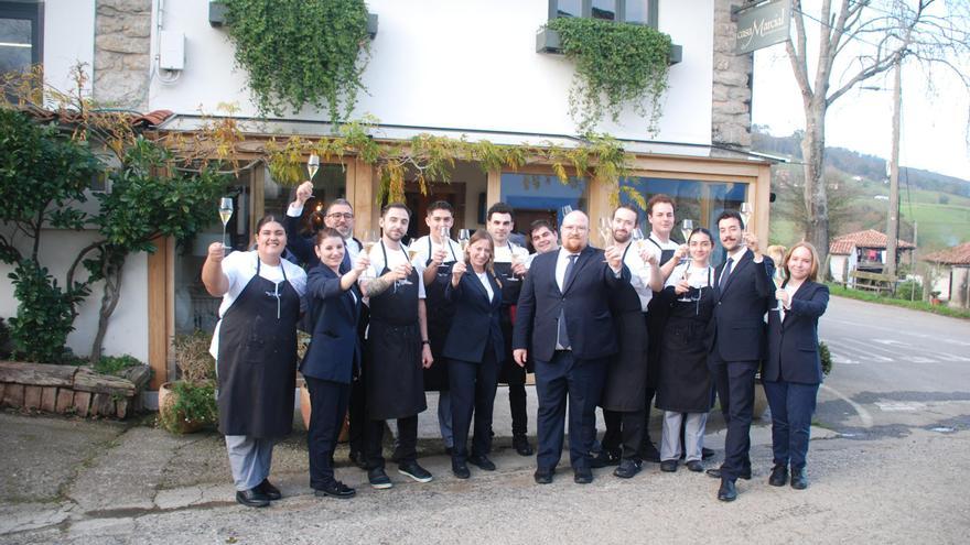 La celebración en Casa Marcial por la tercera estrella Michelin