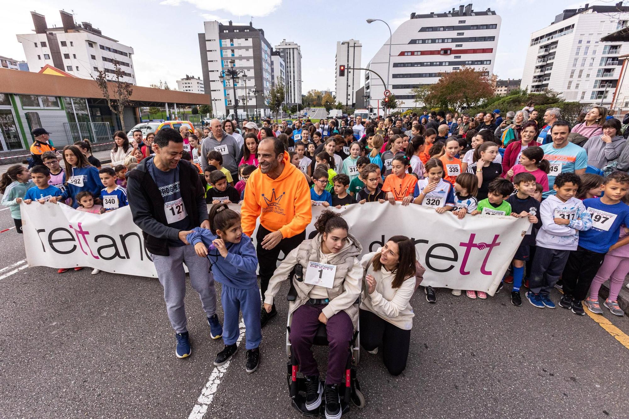 EN FOTOS: Carrera contra el síndrome de Rett en La Corredoria