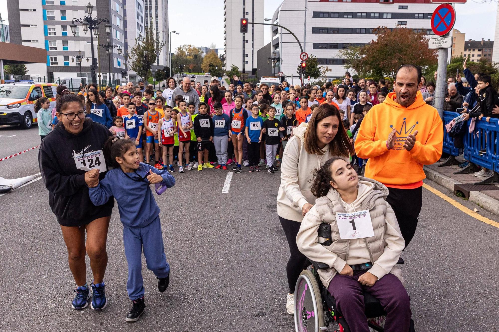 EN FOTOS: Carrera contra el síndrome de Rett en La Corredoria