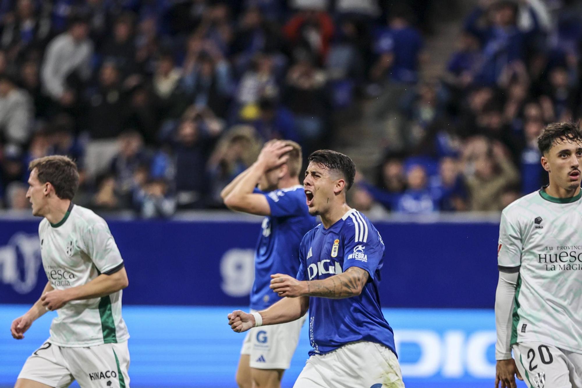 Así fue la derrota del Real Oviedo en Tartiere ante el Huesca