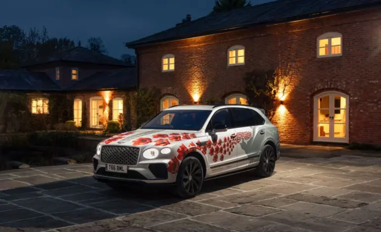 Bentley decora un Bentayga con amapolas para conmemorar el ‘Día D’