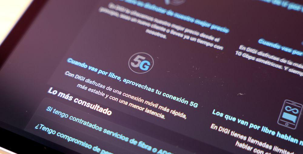 Características de los servicios 5G proporcionados por Digi