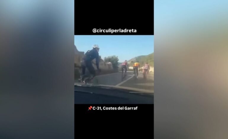 ¿Quién lleva razón?: la polémica que se ha generado en redes por la acción de estos ciclistas