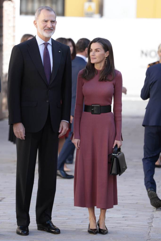 Los Reyes Felipe y Letizia durante la entrega de las medallas de oro al mérito en las bellas artes - GTRES