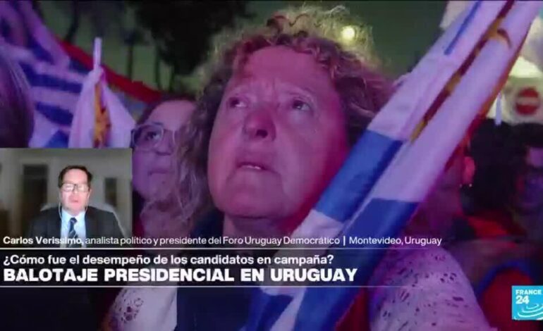 Carlos Verissimo: 'Los dos candidatos que van a segunda vuelta en Uruguay son muy parecidos'