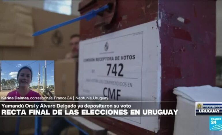 Informe desde Neptunia: más del 60% de los uruguayos habilitados ya votaron en el balotaje