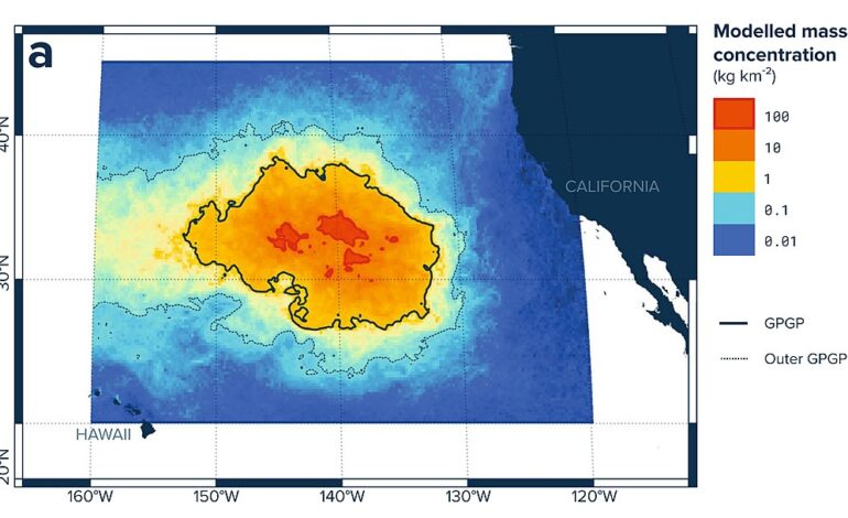 la gran mancha de basura del Pacífico es peor de lo que se esperaba