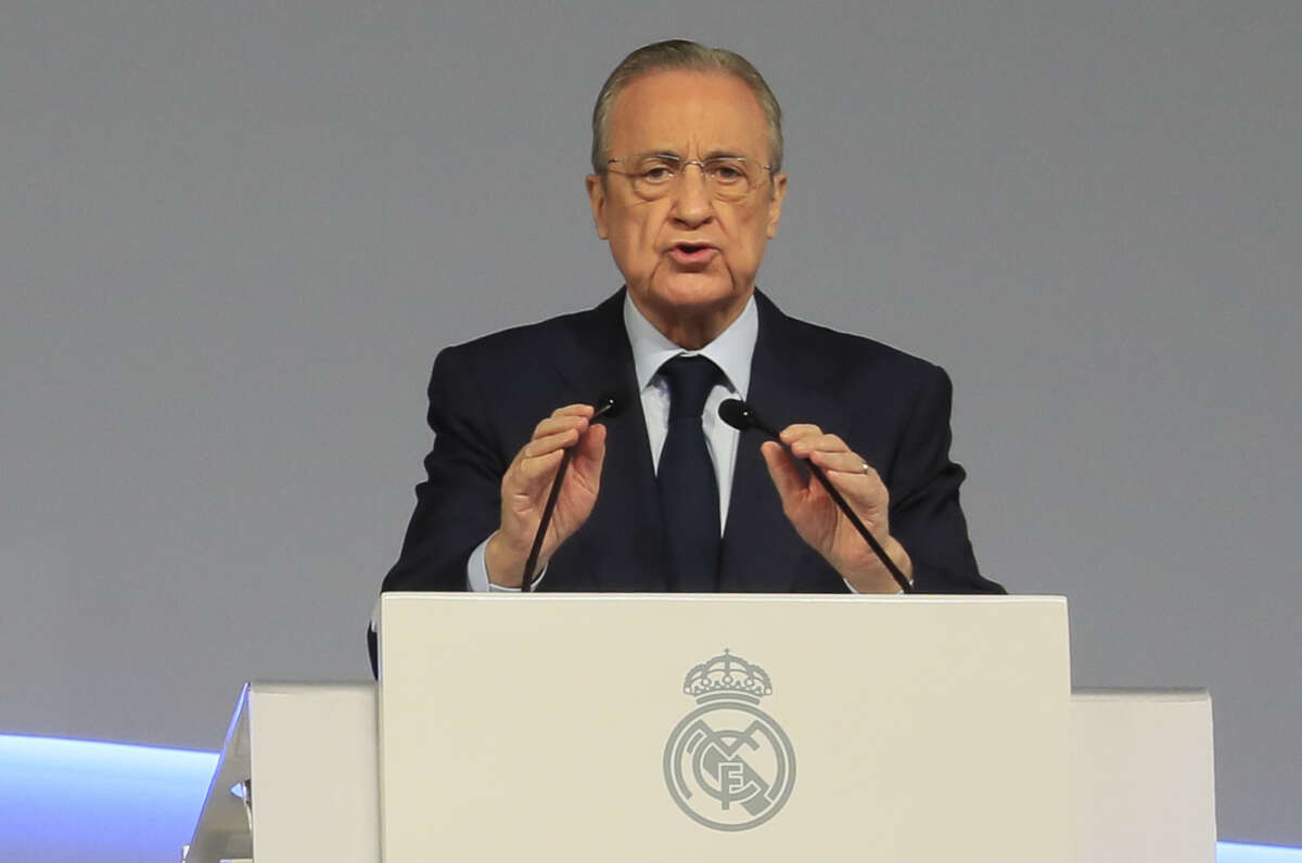 Florentino Pérez, presidente del Real Madrid